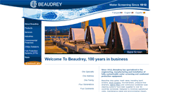 Desktop Screenshot of beaudrey.com